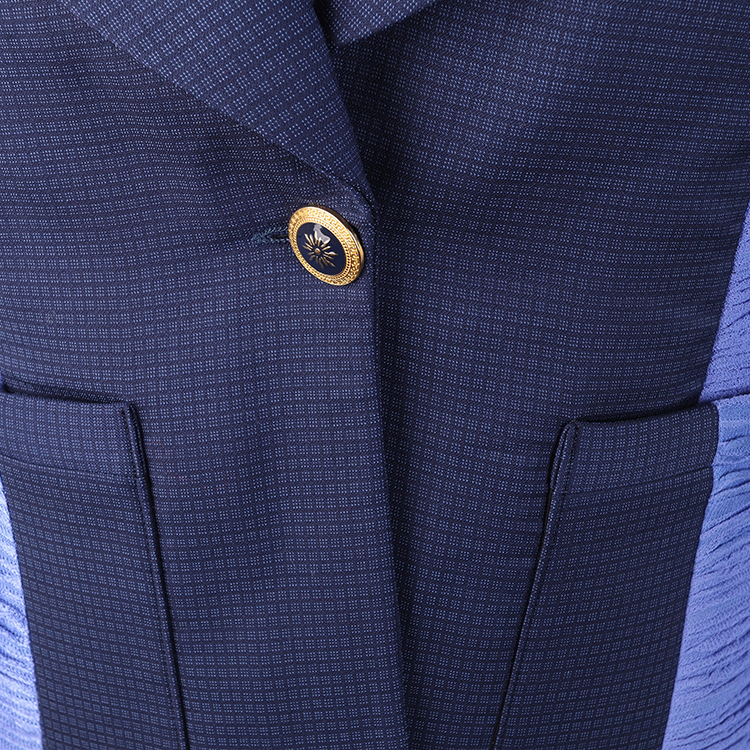 Wool blue jacket “Hyacinth”