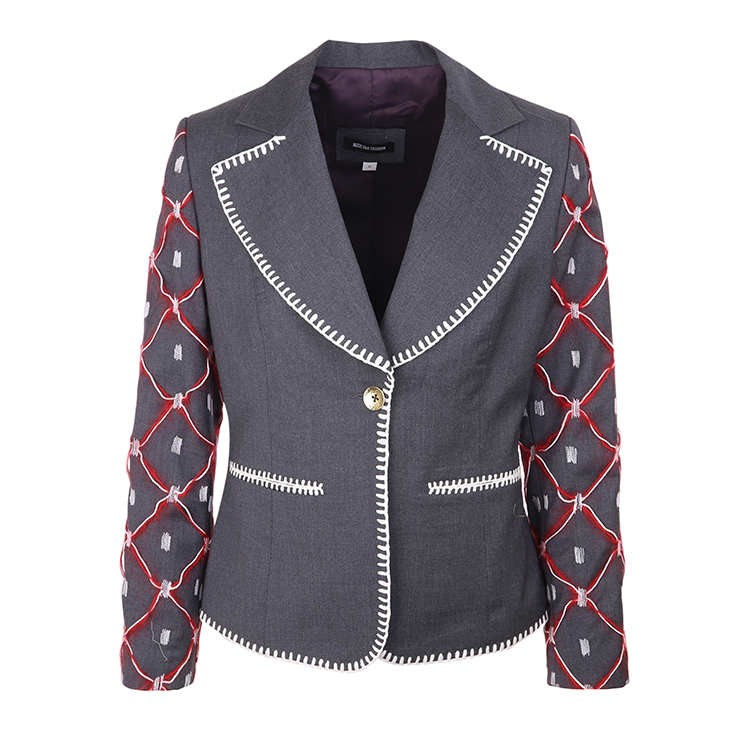 Wool gray jacket “Calanthe”