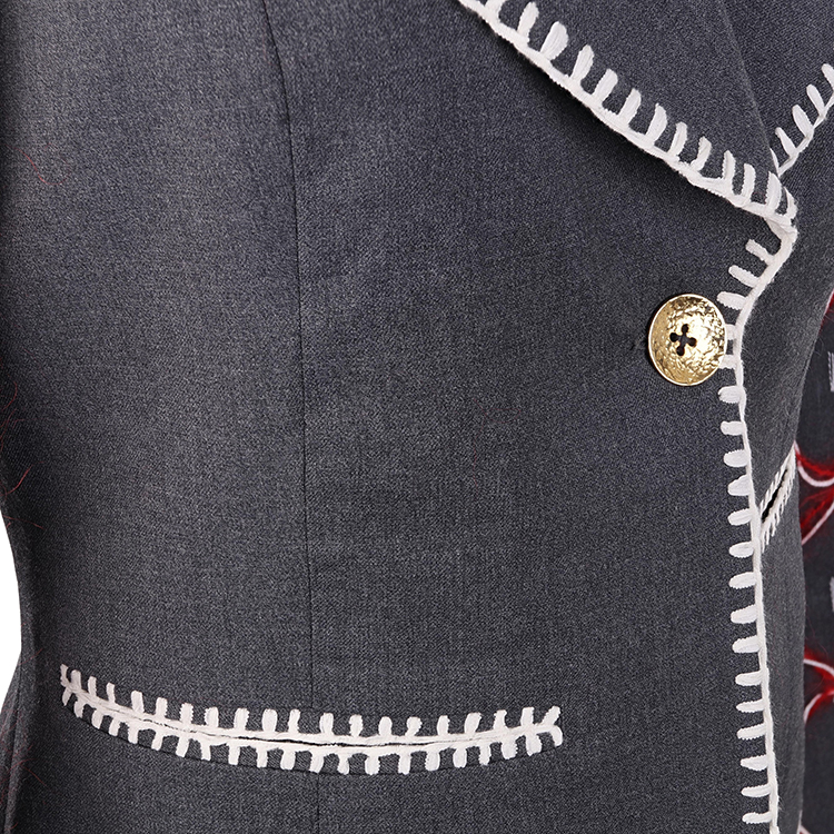 Wool gray jacket “Calanthe”