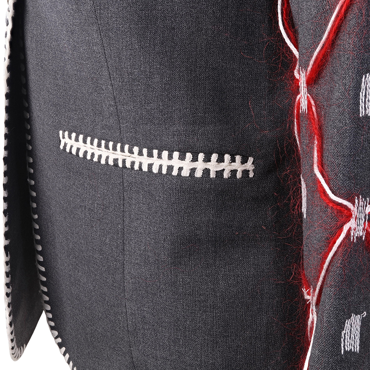 Wool gray jacket “Calanthe”